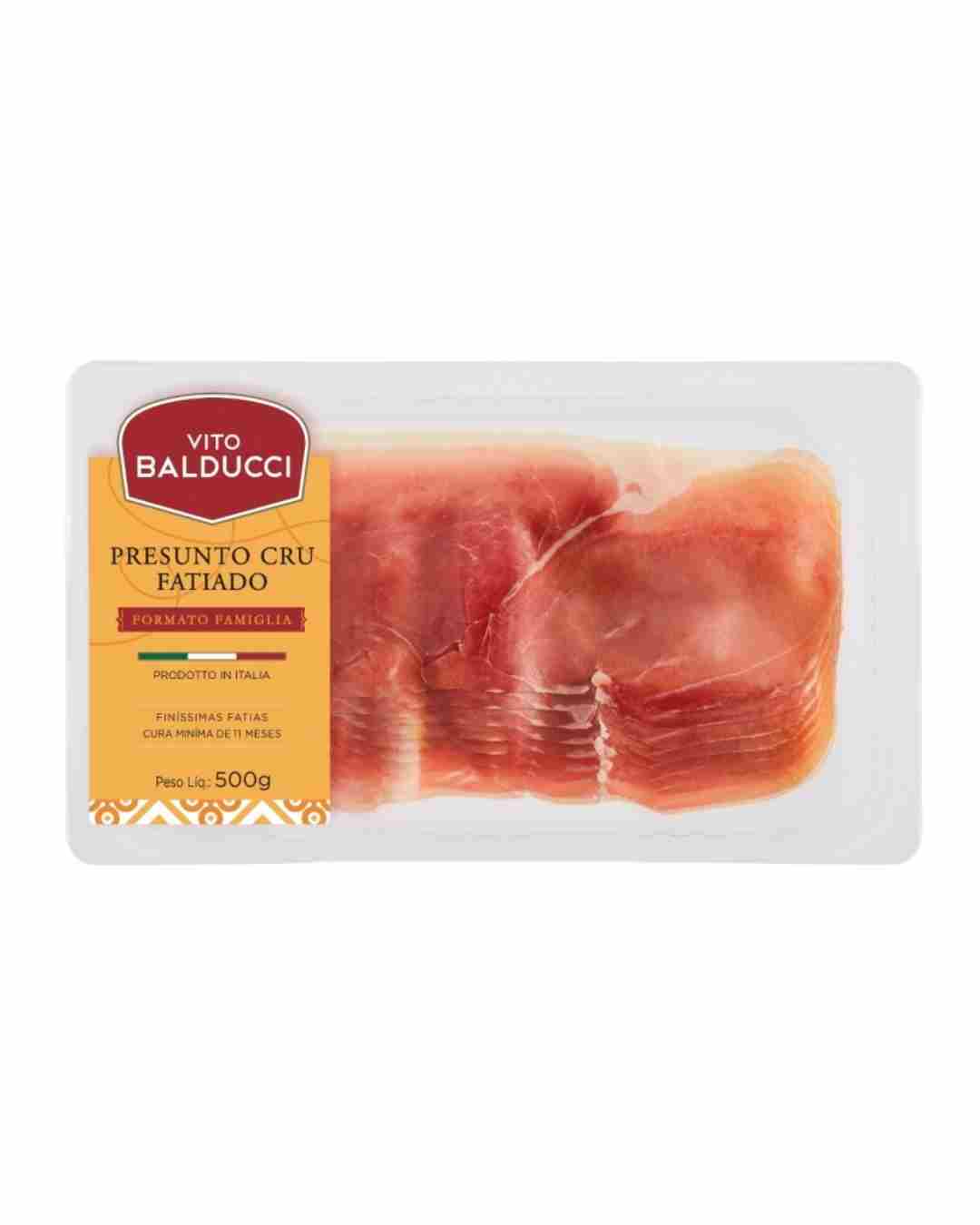 Presunto Cru Fat Vito Balducci 500g